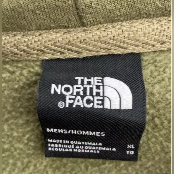 The North Face2.0 Box Pullover Hoodie - Men's Olive Green Size XL Used Exc $65 - Picture 3 of 4